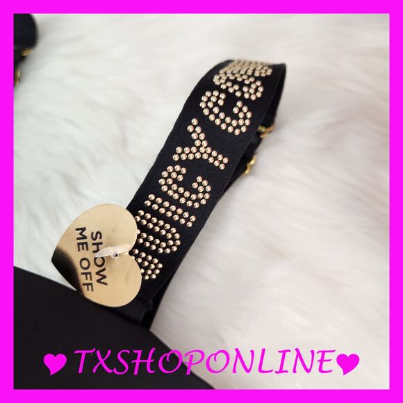 💗👙 Juicy Couture Studded straps logo mini bustier NWT💗👙 - Picture 4 of 6